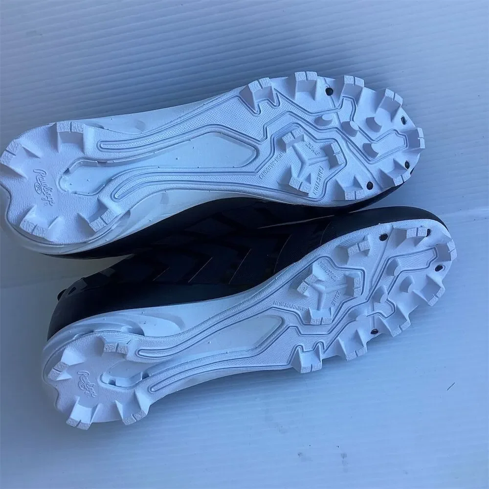 Rawlings Savage Men's Baseball Cleats Black Size 12‎